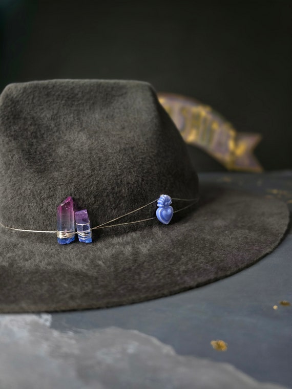 帽子 All Handmade Rabbit Fedora Hat 58 7 1/4 All Handmade Rabbit Fedora Hat 58 7 1/4 うさぎ ベージュ