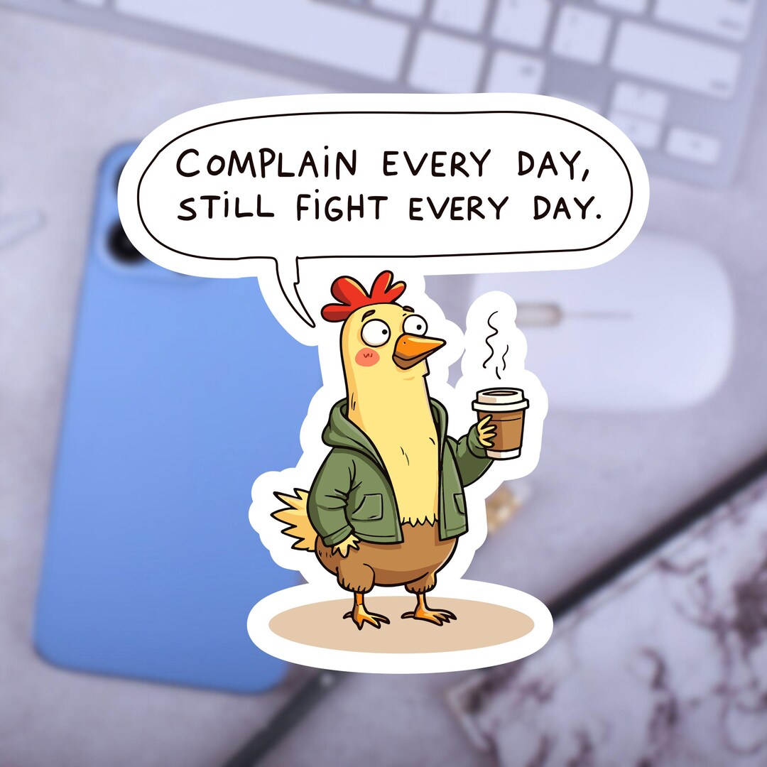 Funny Chicken Quote PNG: Self Care Humor Clipart (digital Download) - Etsy
