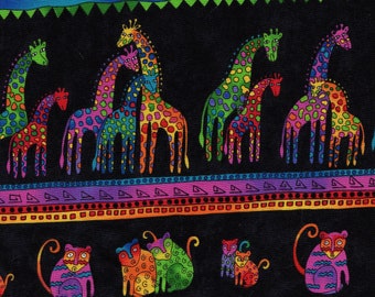 BY THE HALF YARD DISNEY~MOWGLI~BALOO~KING LOUIE~HTF RETIRED JUNGLE BOOK FABRIC