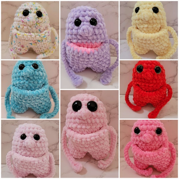 Adorable Tooth Goblin Crochet Pattern (Tooth Fairy) No Sew
