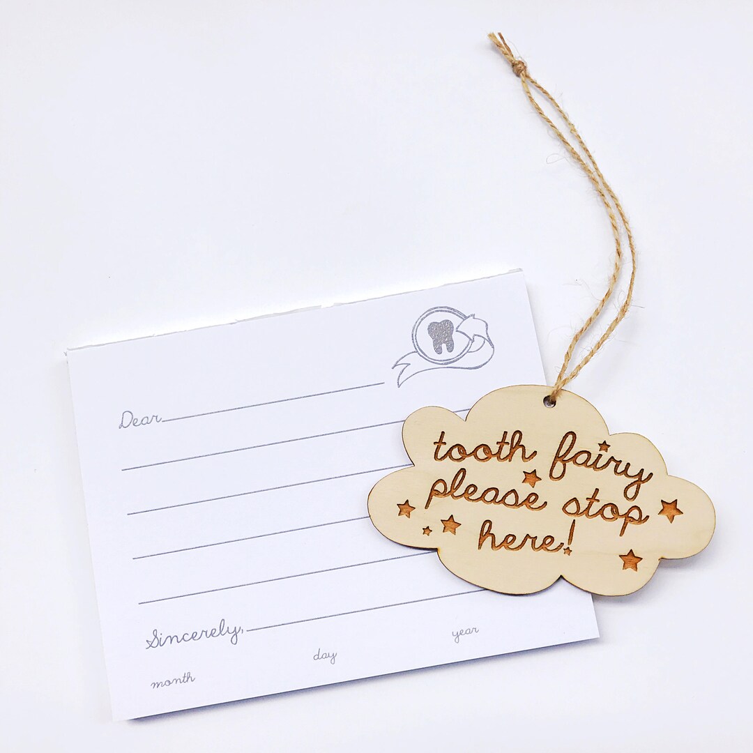 Tooth Fairy Letter Kit - Etsy