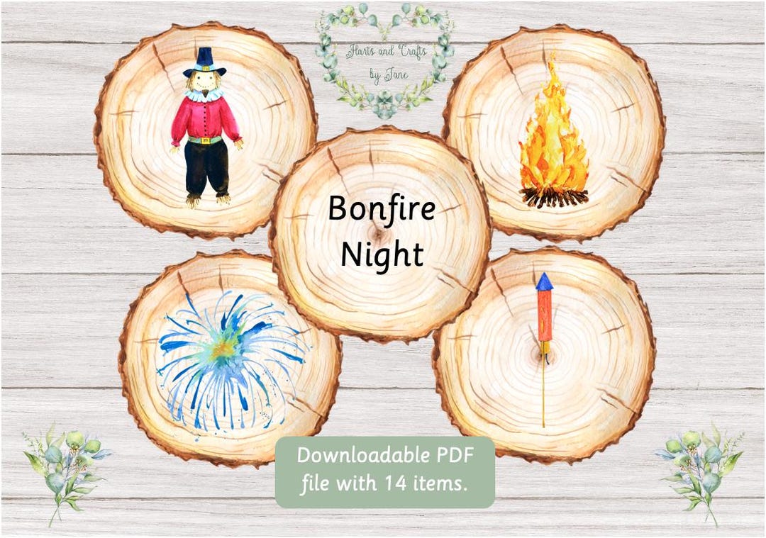 Bonfire Night Story Retell, Sequencing Cards (PDF) - Etsy