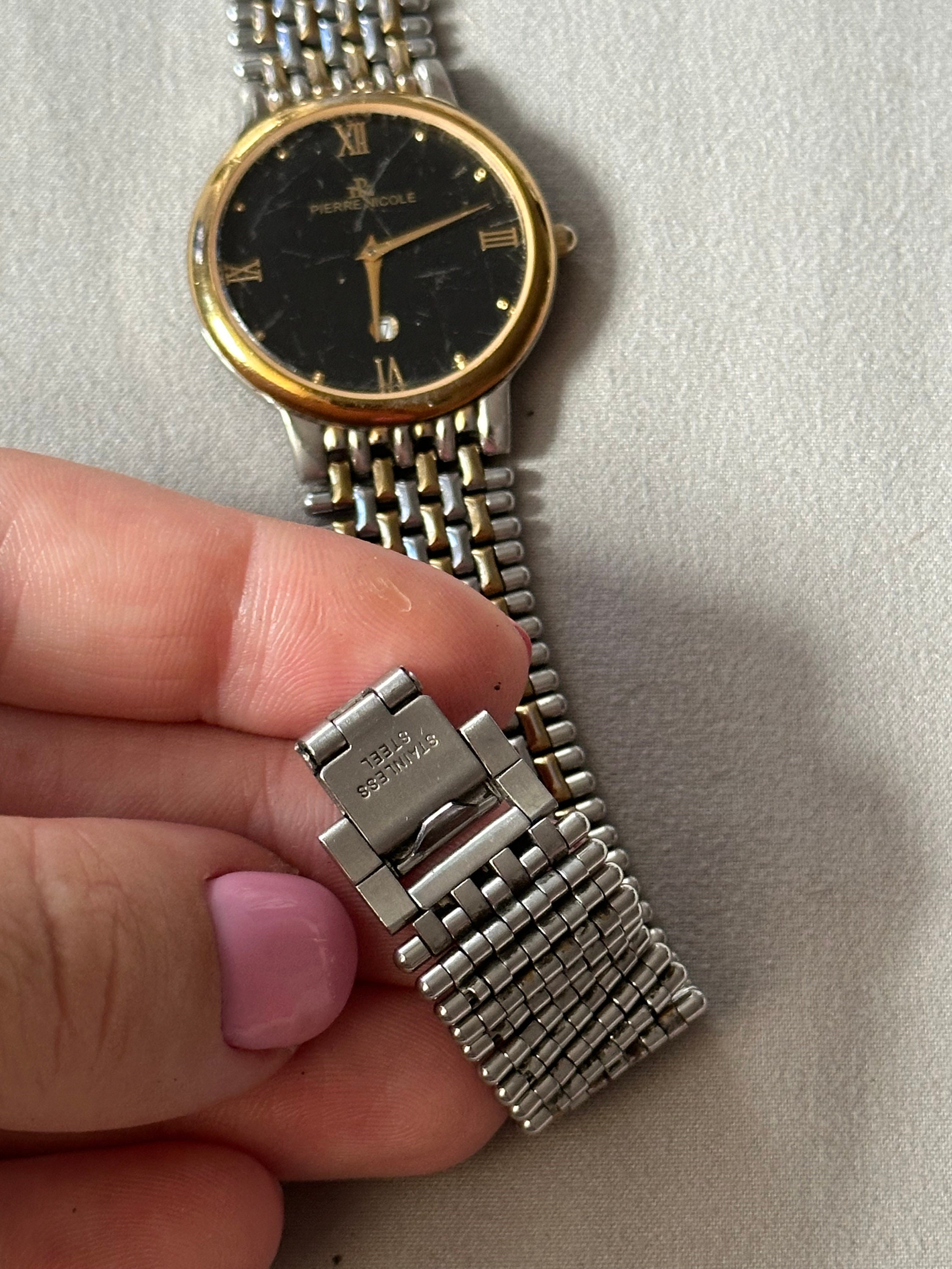 Pierre Nicole Watch Swiss Watch Vintage Etsy