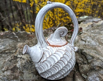 Woven Teapot in Shale - In Stock and Ready to Ship