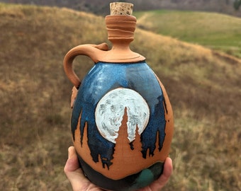 Mountain Moonshine Jug - In Stock and Ready to Ship!