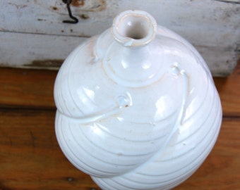 Huge White Altered Vase - IN STOCK