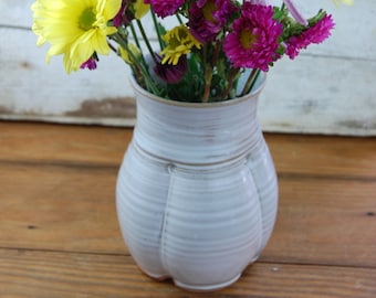 Flower Vase in Shale- In Stock and Ready to Ship