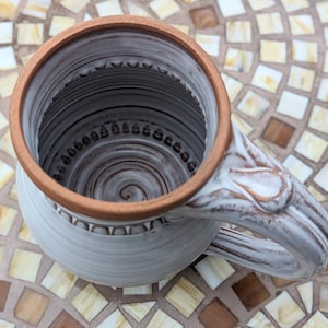 Huge Peaked Monster Mug in Shale Made to Order image 3
