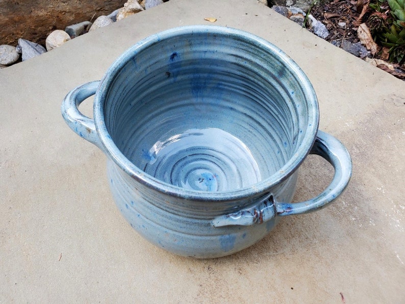 Utensil Holder in Slate Blue Made to Order image 6