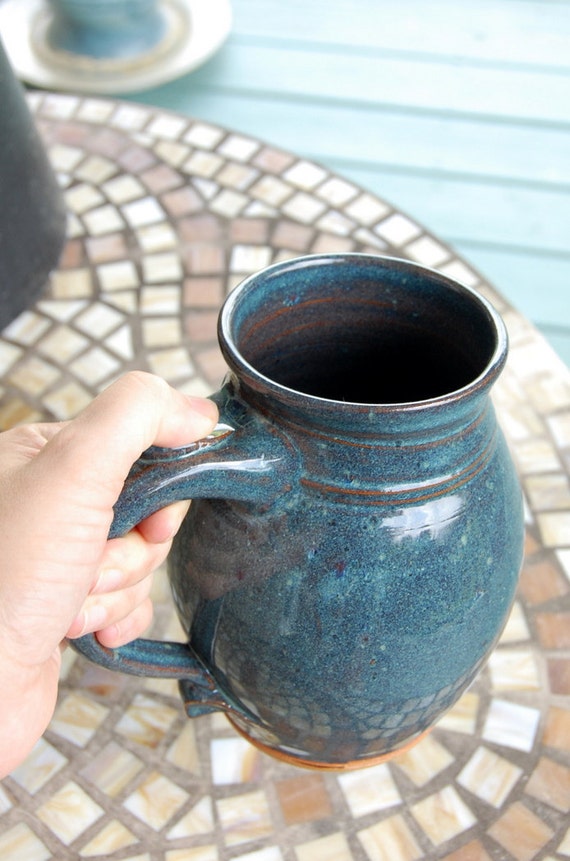 Monster Mug in Slate Blue Made to Order Etsy
