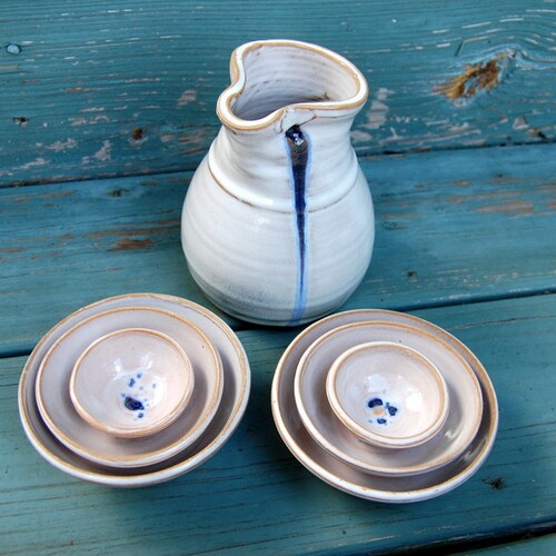 San San Kudo Sake shops Set in Shale- Made to Order