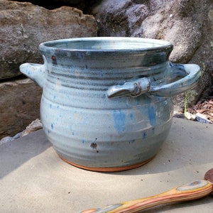 Utensil Holder in Slate Blue Made to Order image 4