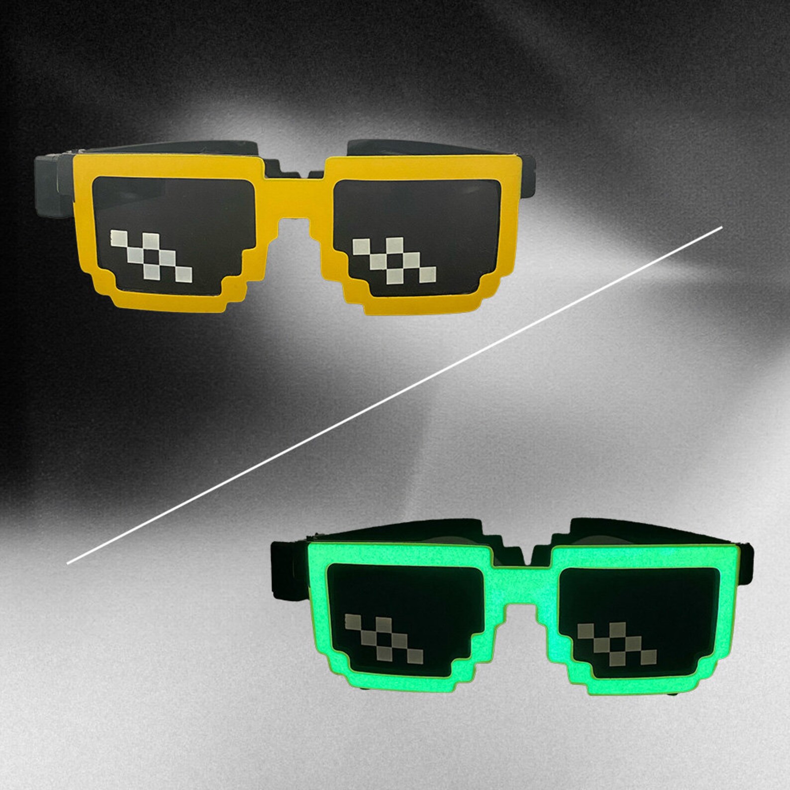 Yowivon Led Light Up Bracelets With Clasp, Glow In The Dark