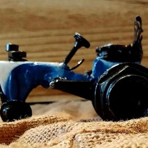 Metal Tractor | Metal Art | Metal Fabrication | Tractor Figurine | Farm Gift | Farm Decor | Unique Gifts | Fall Sale