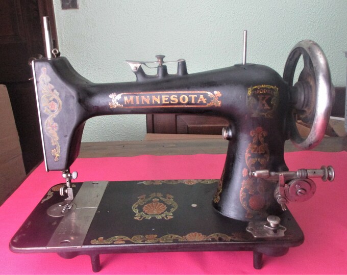 Antique Minnesota Model K Treadle Sewing Machine Head No Etsy