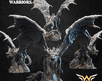 Walddrache – Waldkrieger | Spiele | Rollenspiel | 32 mm/28 mm | White Angel Miniatures | Waldelfen | Tabletop | Kostenlose Bases