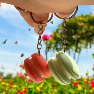 Macaron Fidget Toy: Mint & Glow Pink Clicky Sensory Toy