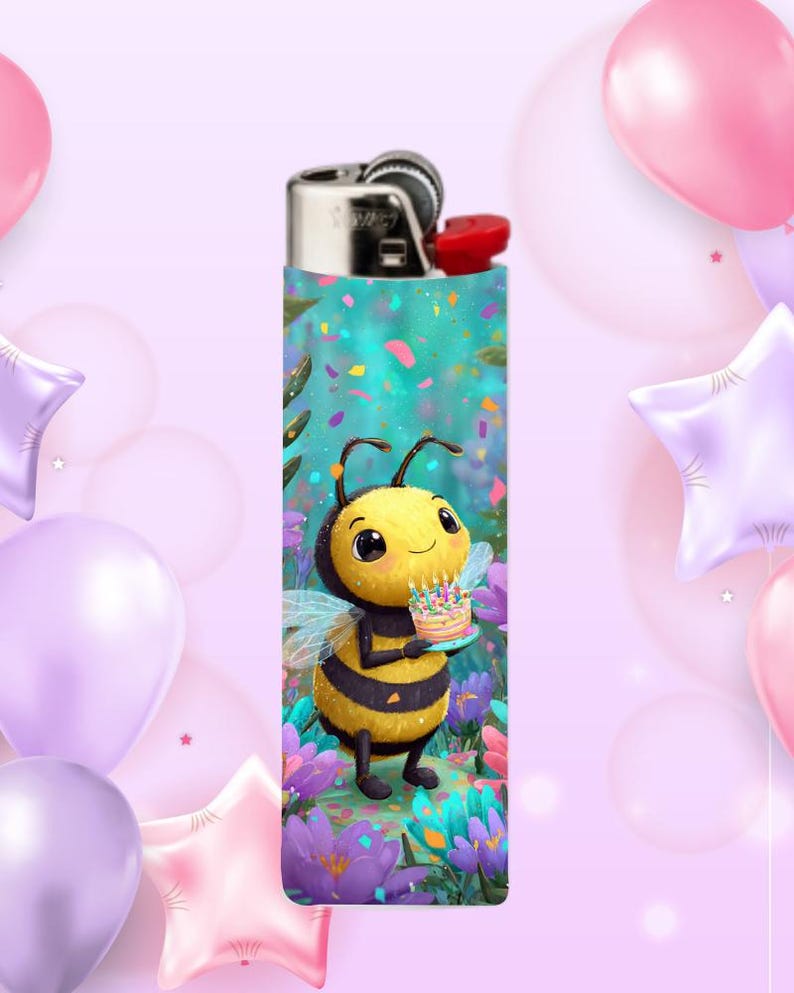 Custom Lighter Wrap Template | Editable Canva Lighter Label | Bic ...