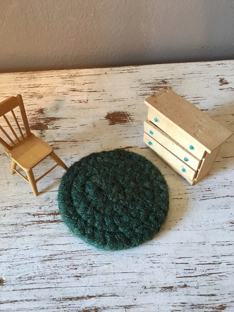 Doll House Vintage Miniatures Dollhouse Diminiutive Furniture