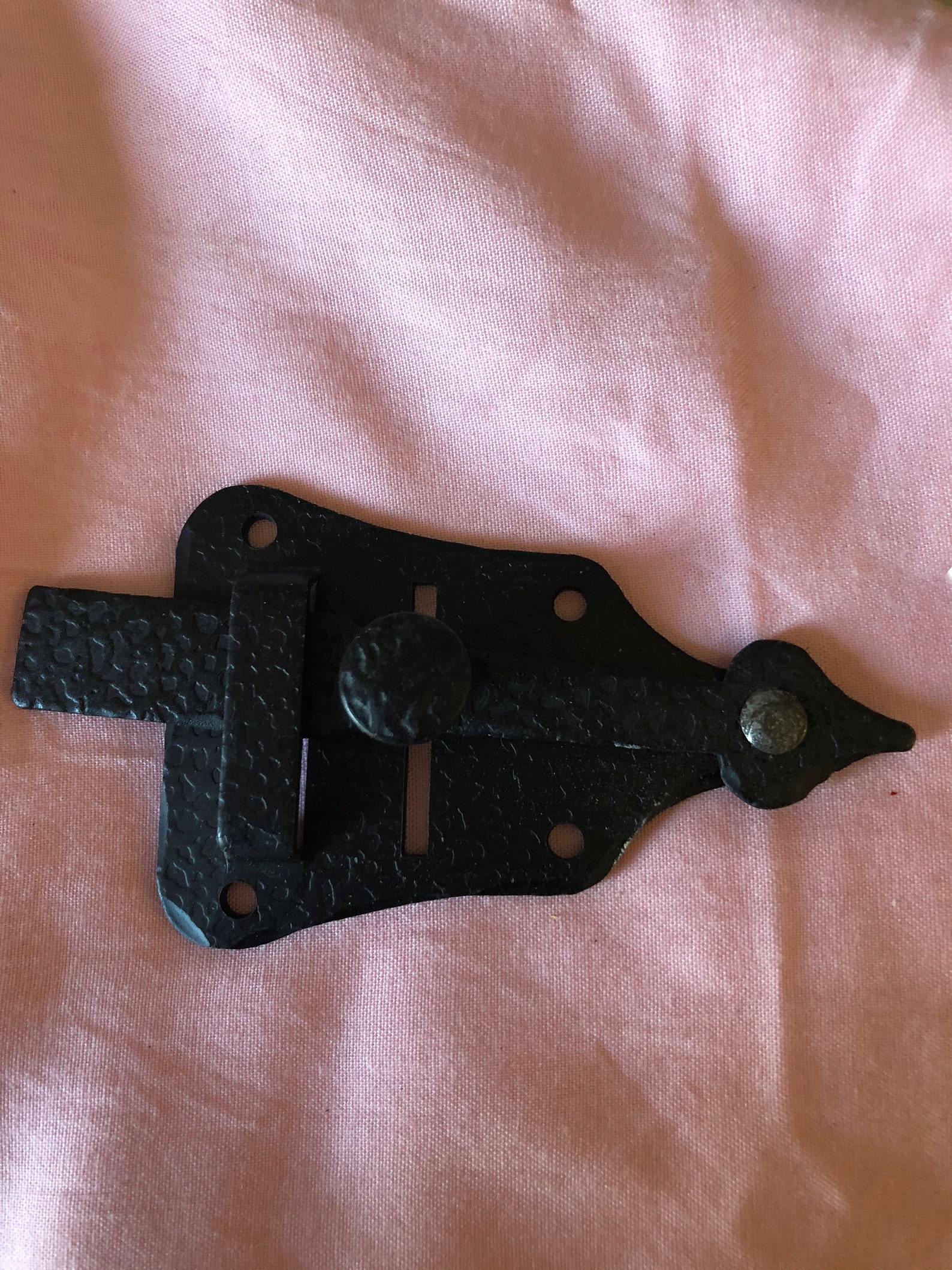 Black Vintage Amerock Replacement Hardware for Thumb Latch Etsy