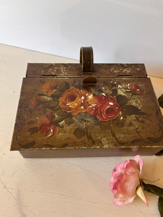vintage metal box with Gem