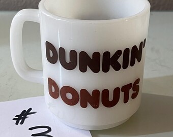 Choice of Souvenir Coffee Mug: Dennys, Galena Illinois, Dunkin Donuts, Vermont Moose
