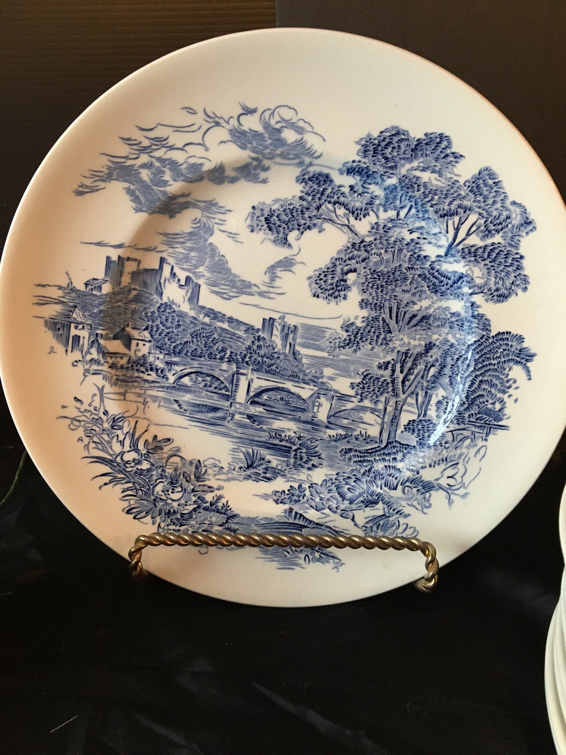 Enoch Wedgewood Tunstall China Made in England Countryside Etsy