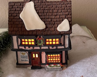 Dept 56 Dickens Village: 1990 Tutbury Printer, Heritage Village Collection