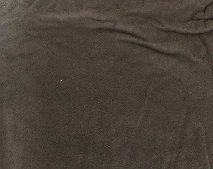 NOS Dark Chocolate Brown Plush Felt Fabric for Sewing Etsy