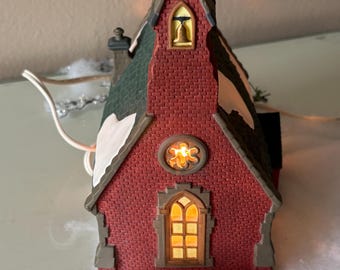 Dept 56 Dickens Village Series: 1995 Dudden Cross Church