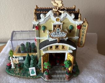 Victorian Village Christmas 3D House: Lemax Carolyn's Nursery