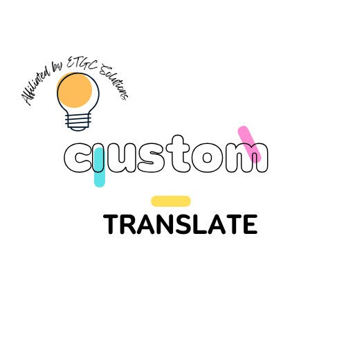 CustomTranslate - Etsy