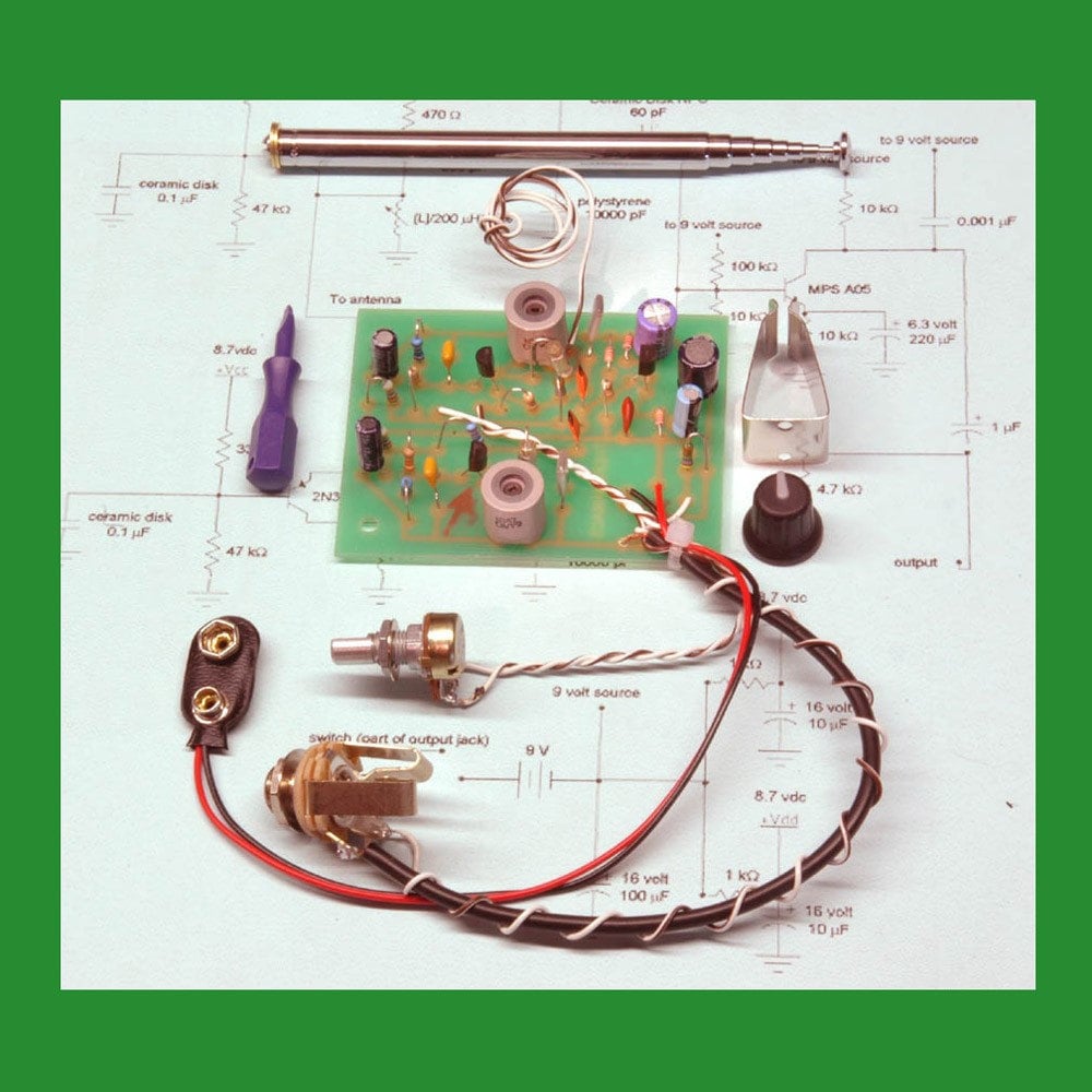 KIT Theremin DIY No Soldering Turn Any Object Into A Sci - Etsy