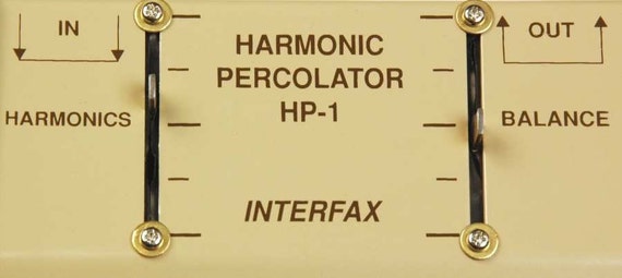 Harmonic Percolator INTERFAX exact duplicate HP-1