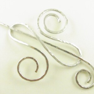 Silver Minimalist Hair Slide/Barrette/Pin/Clip/Stick Fancy Infinity