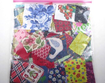 Batik On the Hop Rabbits fabric scraps Pack remnants patchwork bundle 100/%cotton