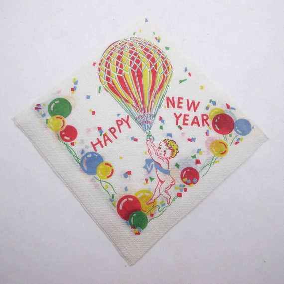 3 SERVIETTES EN PAPIER BONNE ANNEE VOEUX 3 PAPER NAPKINS HAPPY NEW YEAR PARTY
