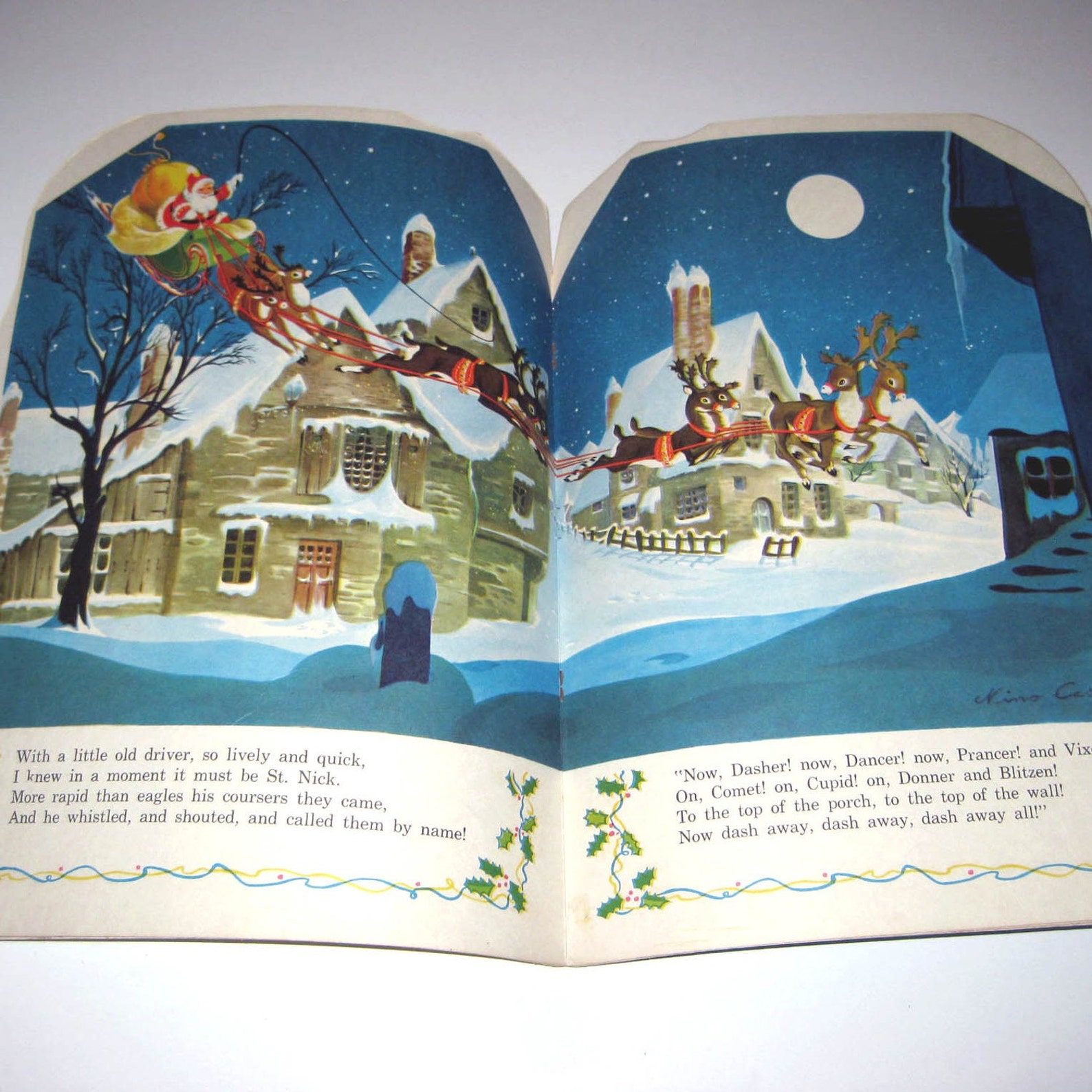 Vintage Twas The Night Before Christmas 