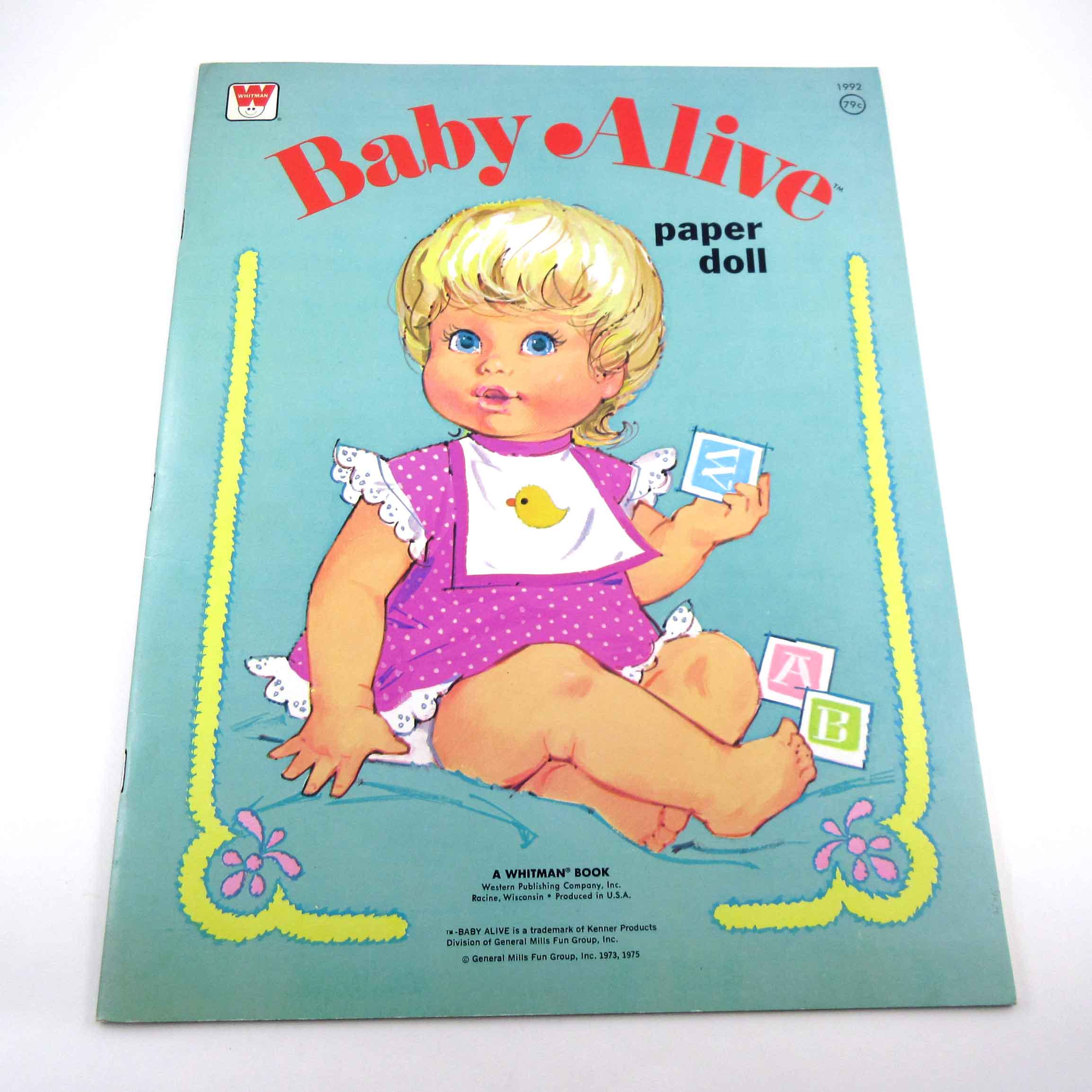Kenner Dolls Baby Alive 1992 Baby Alive Kenner