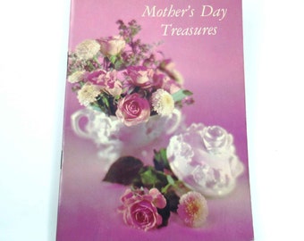 Vintage Pink Mother's Day Treasures Poetry Poem Gift Book by Hallmark