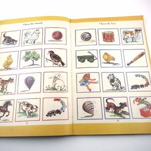 Games to Play Vintage 1940s Children's School Workbook by Ginn - Etsy