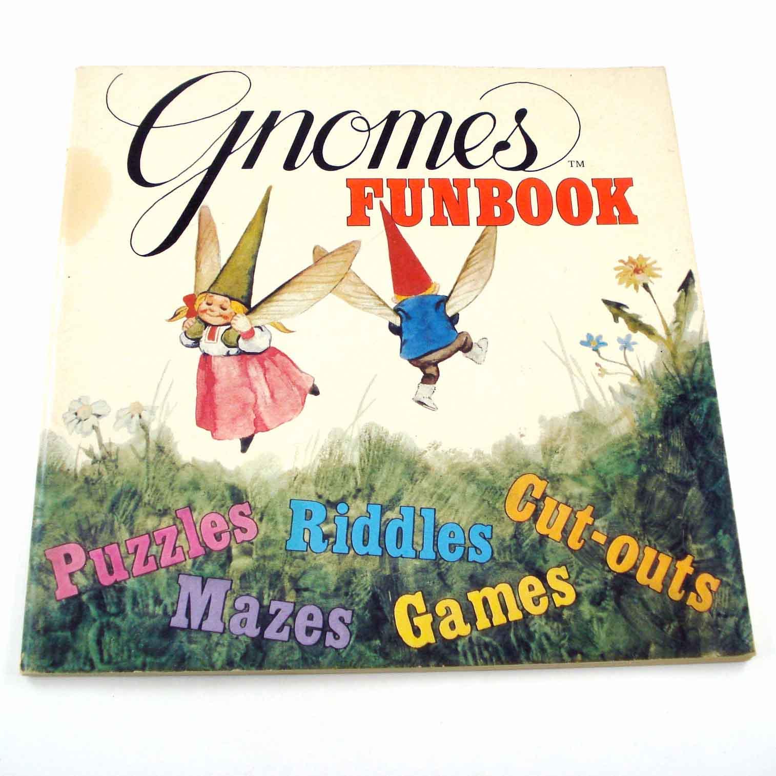 Vintage Gnome Books - Etsy