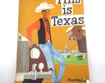 This is Texas Vintage 1960s Children's Book by Miroslav Sasek