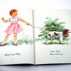 Three Of Us Vintage 1940s Children&#39;s Pre Primer Reader or Textbook by Lyons and Carnahan