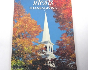 Vintage 1980s Thanksgiving Ideals Magazine September 1984