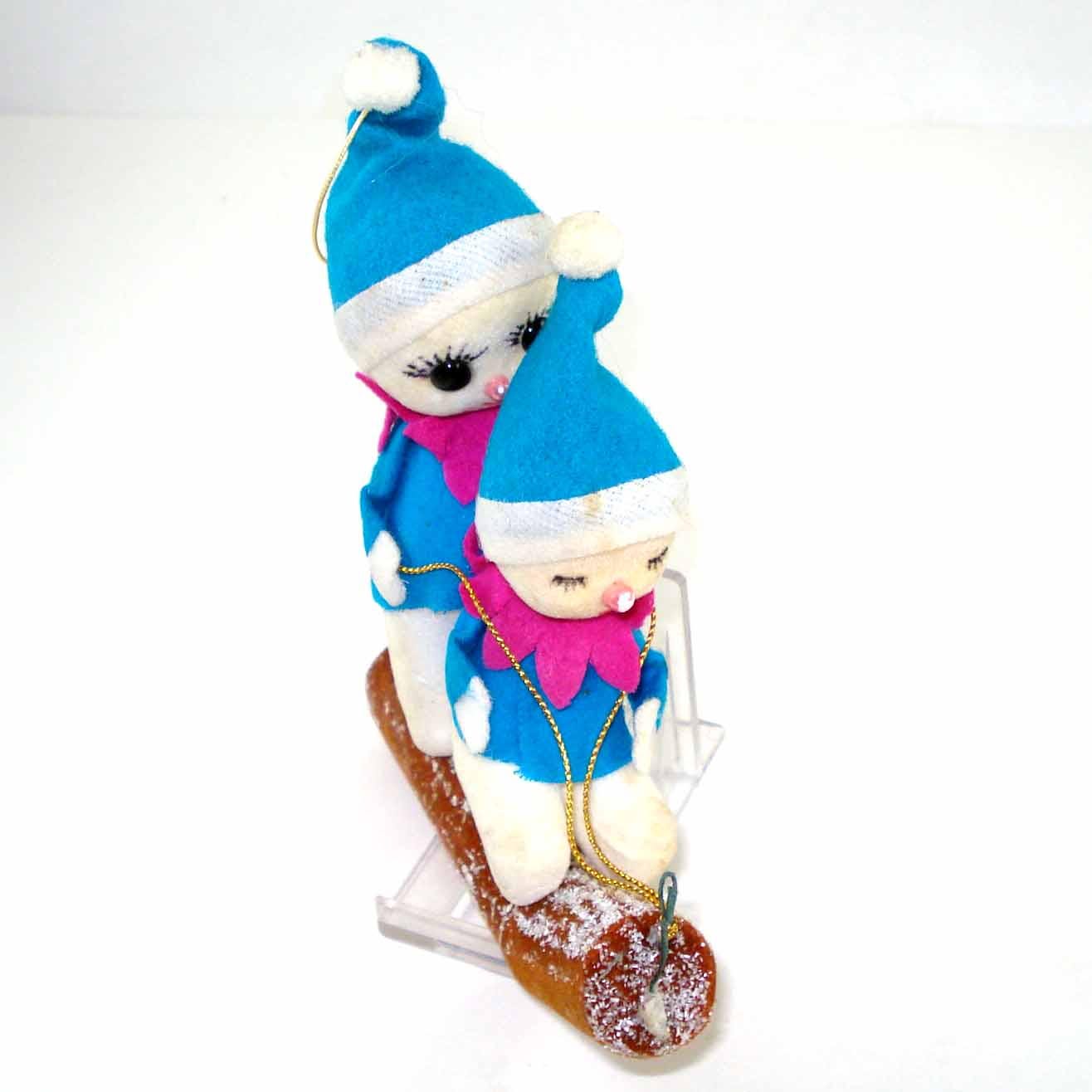 【スノウ さま】* vintage ornament ❀ 森の 赤いおうち スノウ さま】* vintage ornament ❀ 森の 赤いおうち スノウ