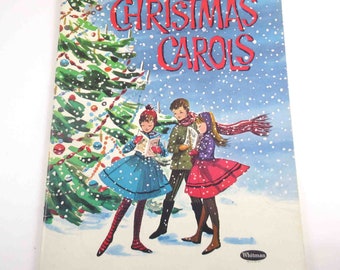 Vintage Whitman Christmas Carols Song Book Selected and Arranged by Karl Schulte