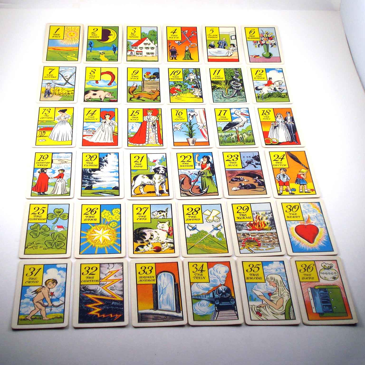Vintage 1940s Old Gypsy Fortune Telling Cards in Original Box by Whitman Set of 36 - Etsy Vintage 1940s Old Gypsy Fortune Telling Cards in Original Box by Whitman Set of 36 - Etsy
