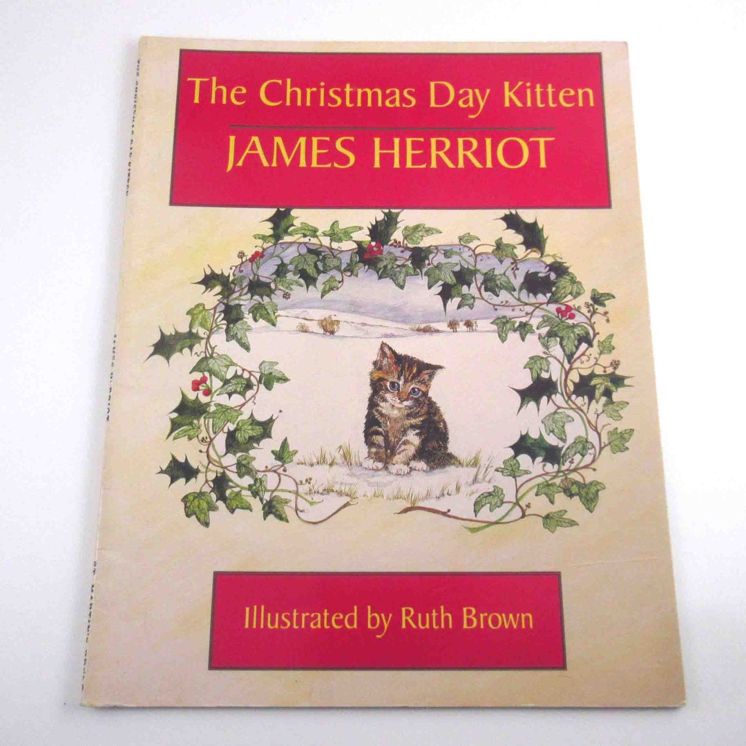 The Christmas Day Kitten Vintage 1970s or 1980s Children's Etsy
