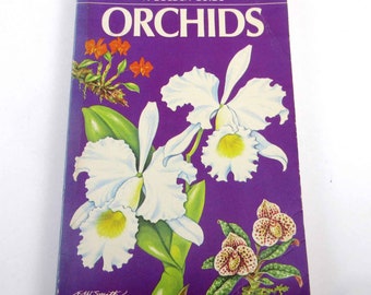 Orchids Vintage 1970s Golden Nature Guide Book by Floyd S. Shuttleworth Herbert S. Zim and Gordon W. Dillon